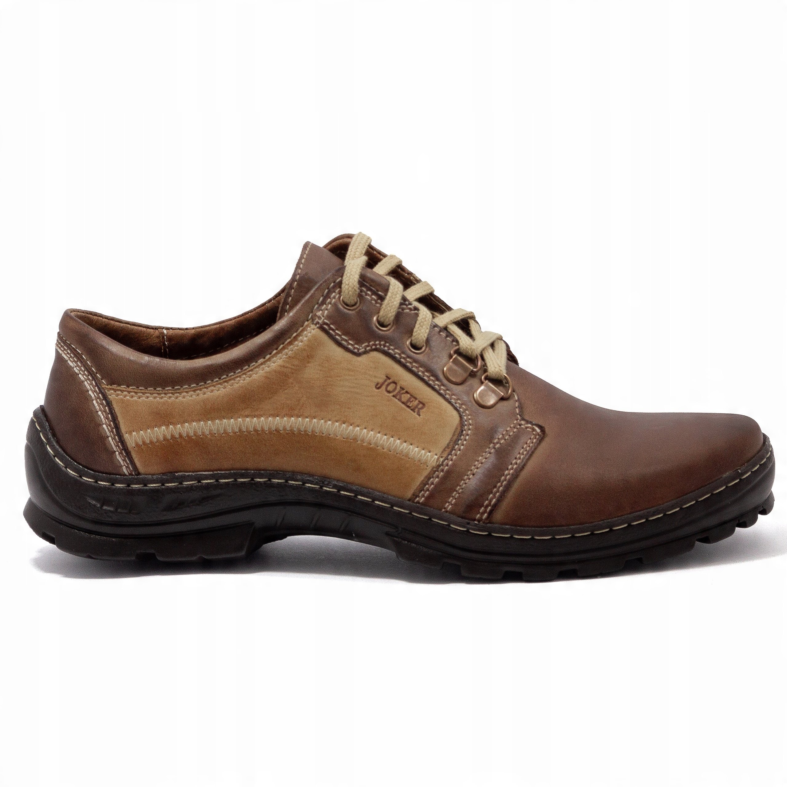 

Trekingowe Buty Półbuty Skóra Pol 192 b Joker 47