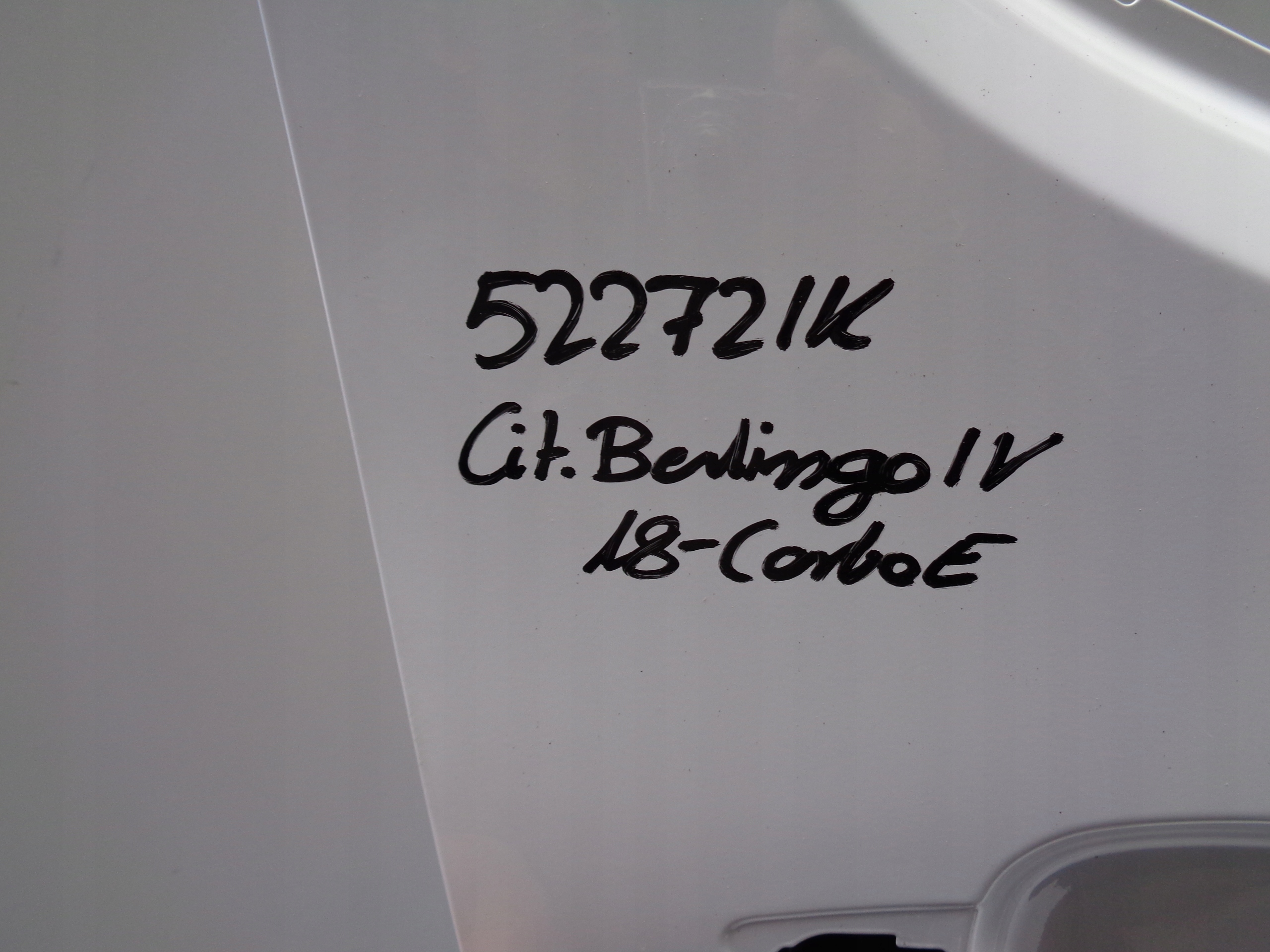 door right front CITROEN BERLINGO IV COMBO E PARTNER 18- NR 52272