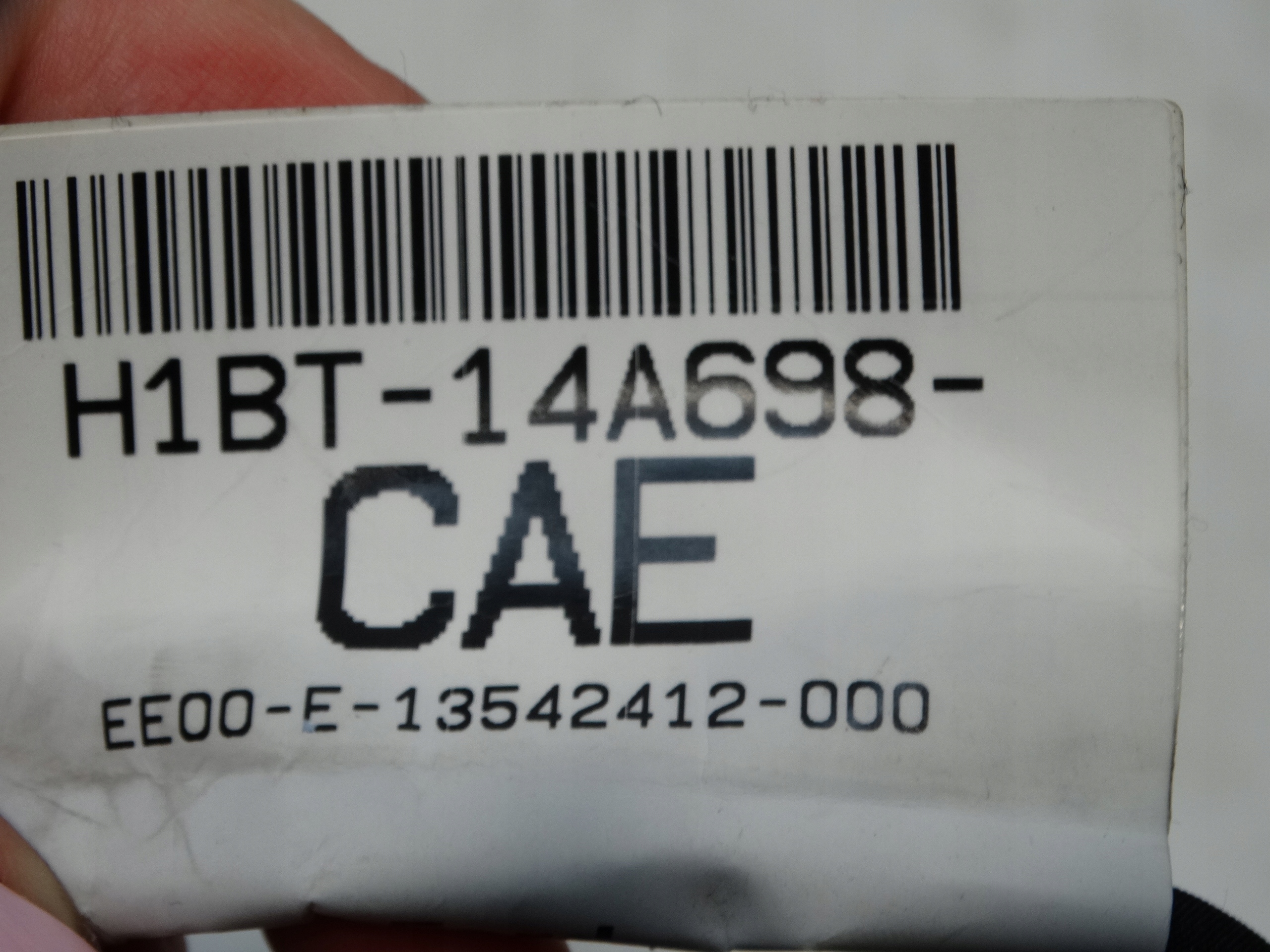 bundle wiring seat right front FORD FIESTA MK8 H1BT-14A698-CAE