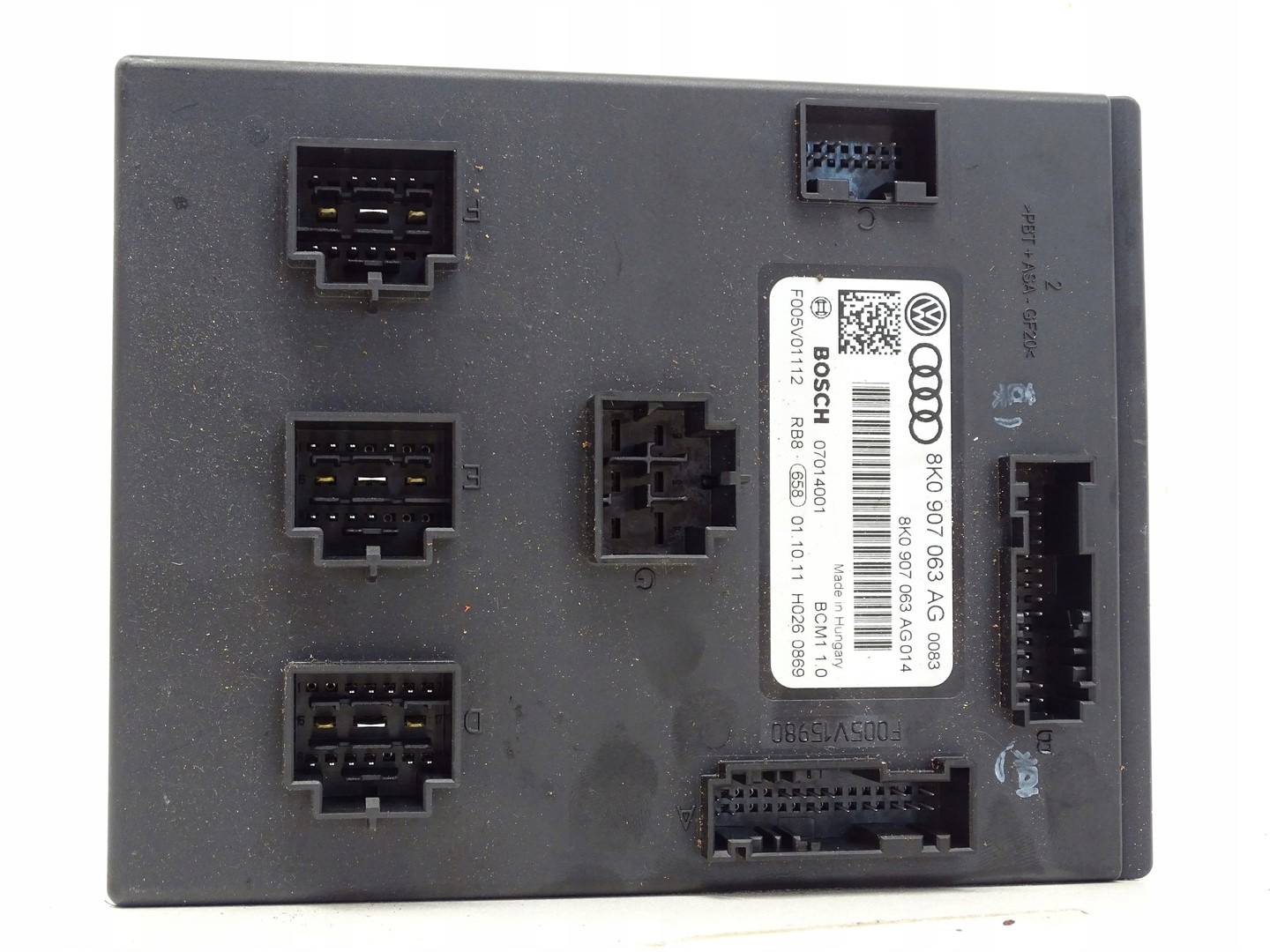 module control unit KOMFORTU AUDI A4 B8 LIFT 8K0907063AG