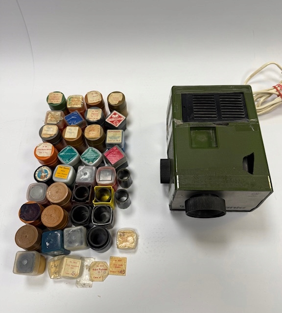 RZUTNIK DO BAJEK ANIA + 35 BAJEK VINTAGE czasy PRL-u - SPRAWNY DO RENOWACJI