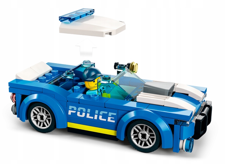 LEGO CITY RADIOWÓZ POLICYJNY POLICJANT HIT EAN (GTIN) 8141234123416