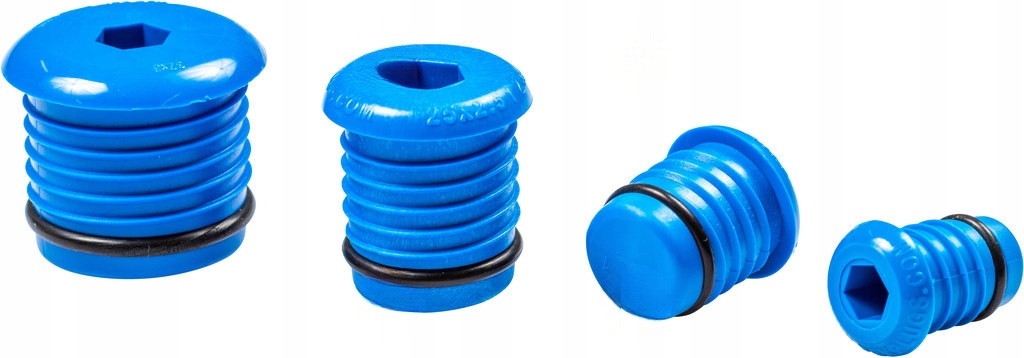 Korek do prób szczelności 20x2,25 niebieski