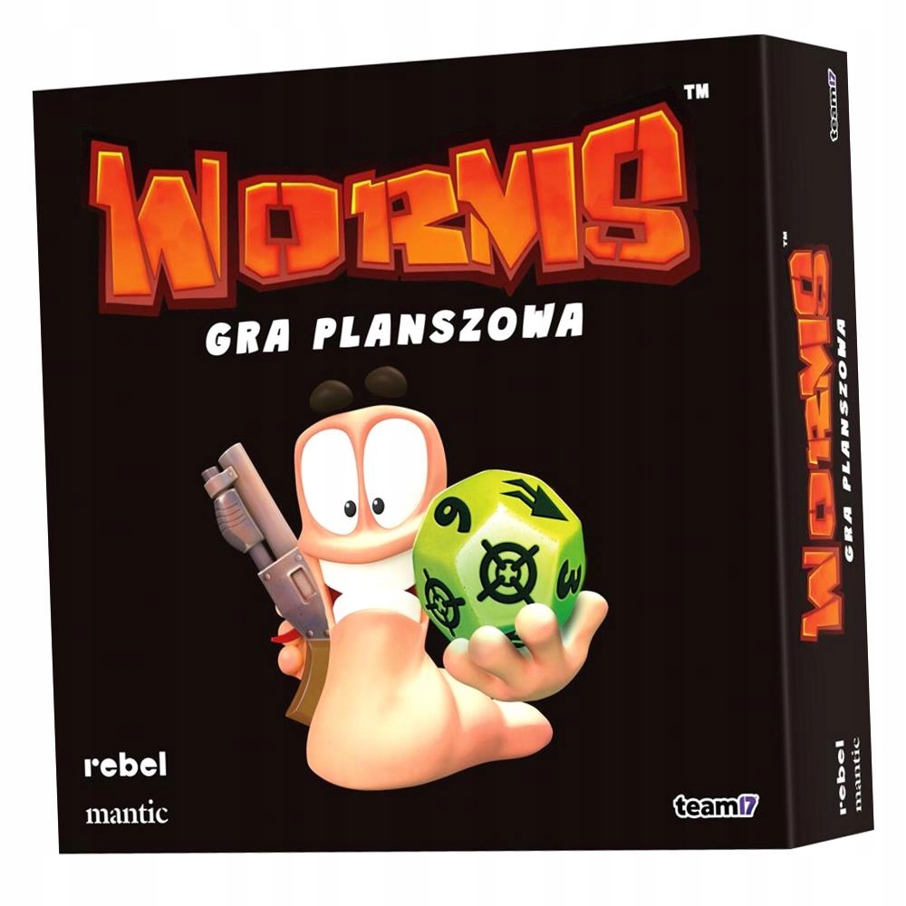 Gra Planszowa Worms Rebel