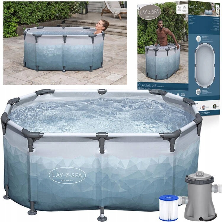 Bestway Sada Nádrž na Morovanie Glacial Dip čerpadlo 150x90 cm 6002N