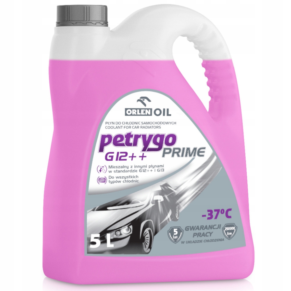 

Płyn do Chłodnic Petrygo Prime (G12++) -37st 5L