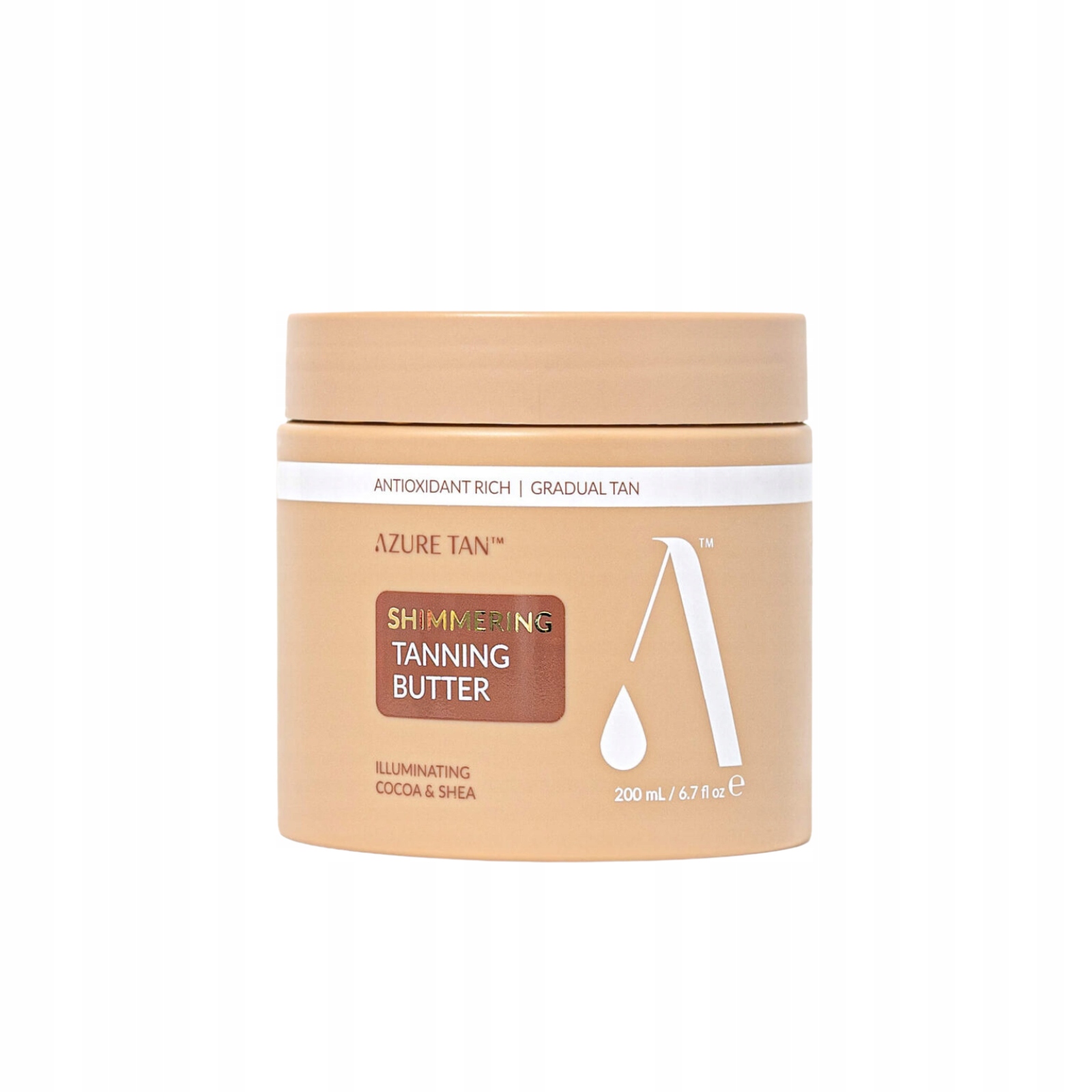 Azure Tan Shimmering stopniowo opalające masło do ciała 200 ml