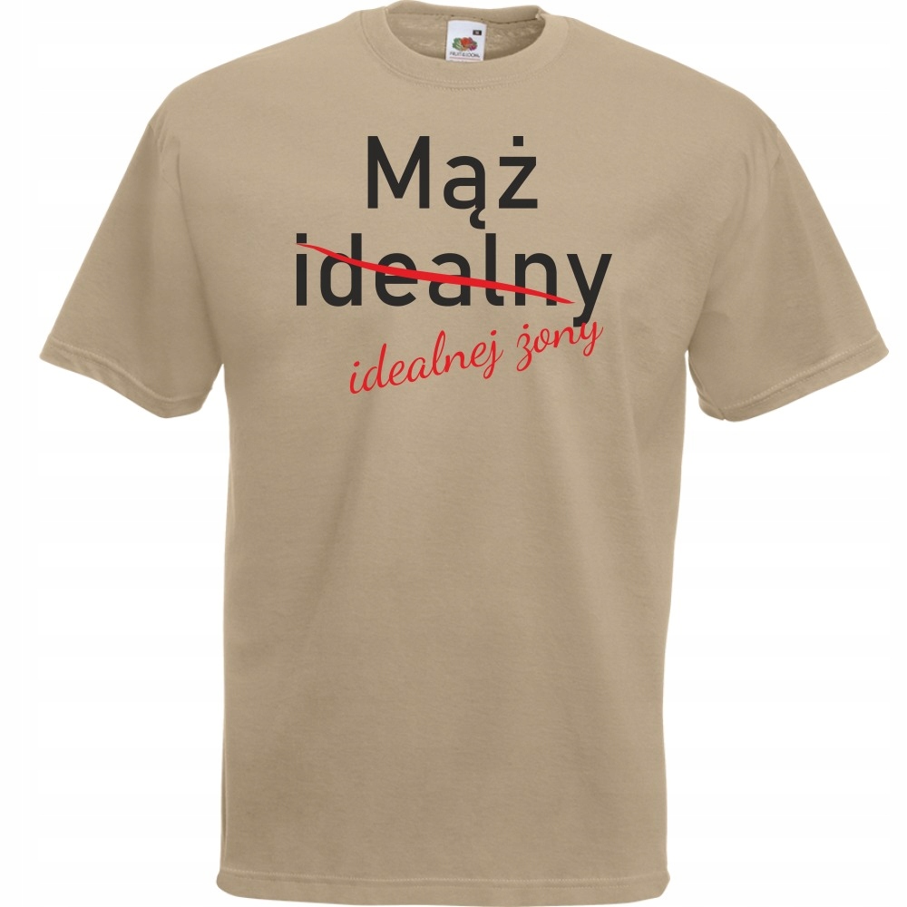 

Koszulka mąż idealnej żony ślub S khaki
