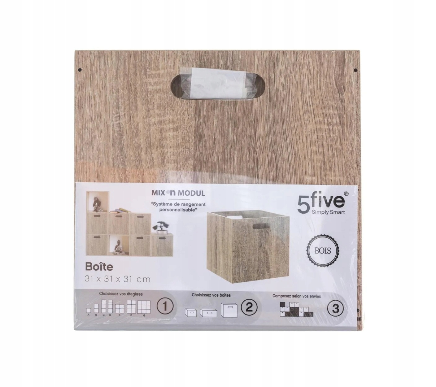 Naturalne pudełko Na ubrania koce Do regału Loft Stan opakowania oryginalne