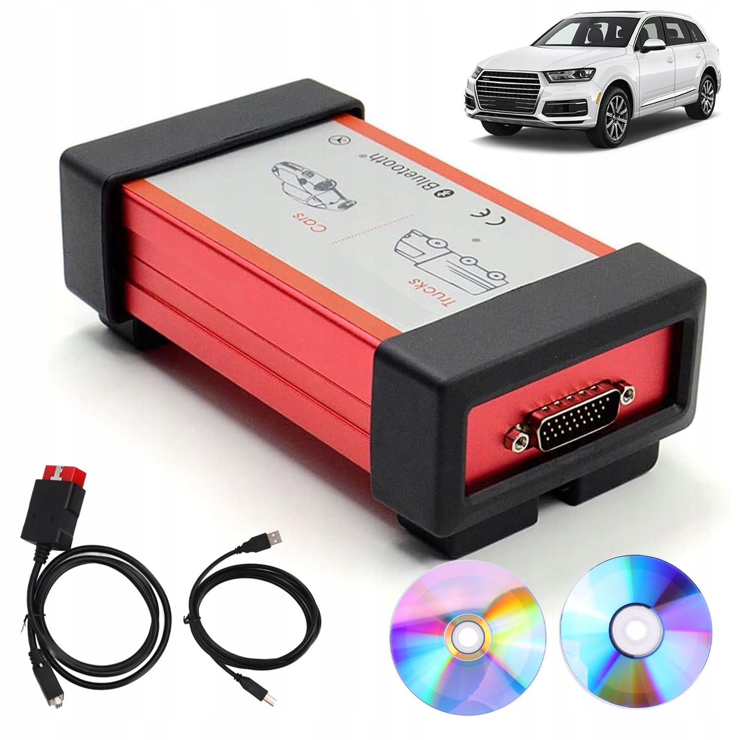 Obd Diagnostický Tester Počítač Rozhraní Multidiag Pro Bt CD*2