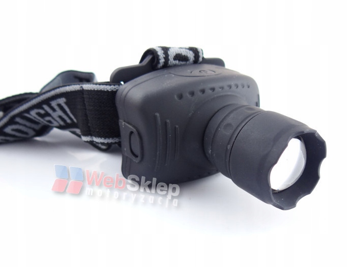 LATARKA CZOŁOWA LAMPKA z REGULOWANYM ZOOMem LED FV Marka DBautomotive