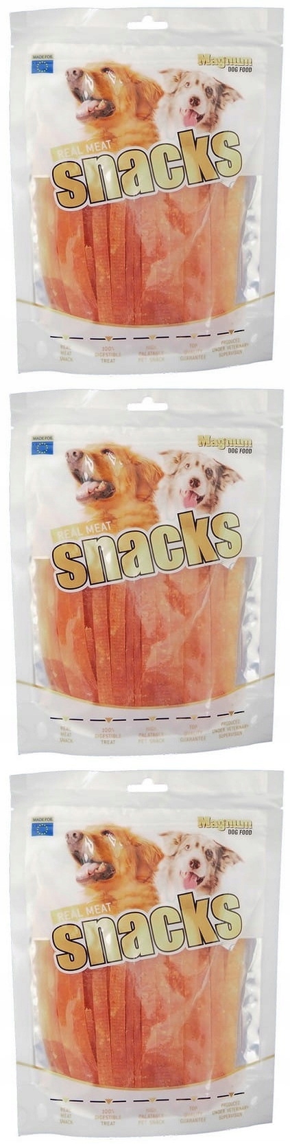 Magnum Měkké kuřecí proužky 3x250 g