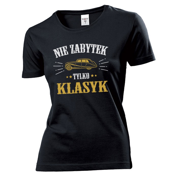 

Koszulka damska Nie Zabytek Tylko Klasyk XL