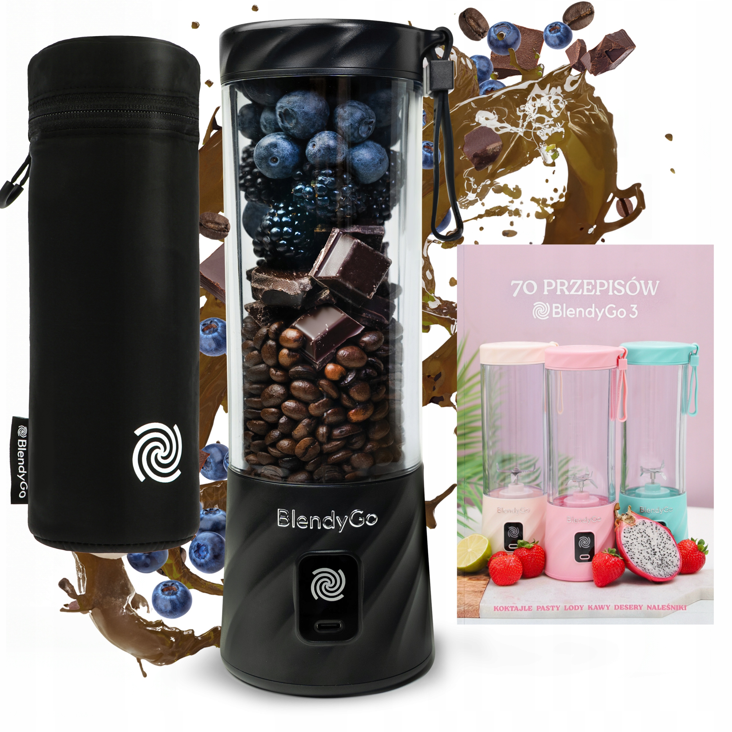 Blendygo 3 Bezdrôtový Usb mixér Blender novej generácie Komplet