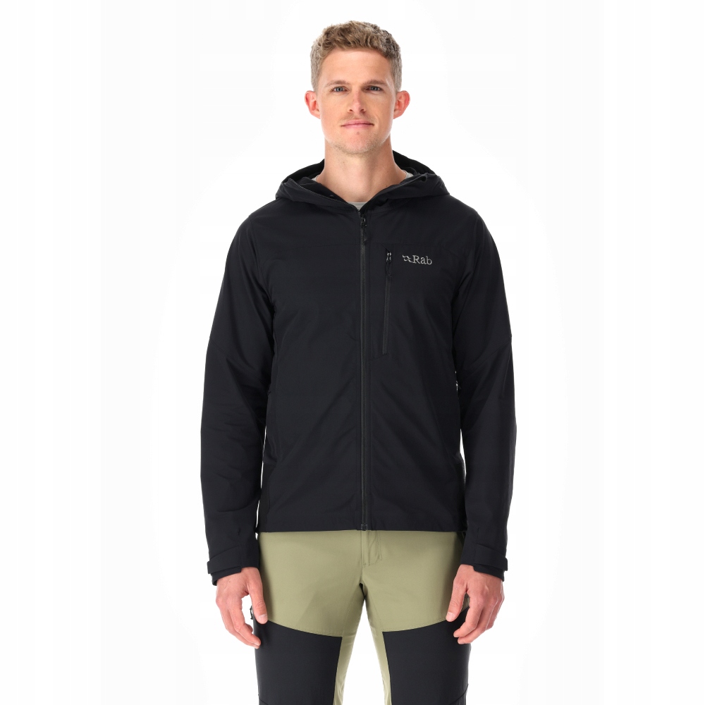 Męska kurtka softshellowa Rab Torque Jacket black M