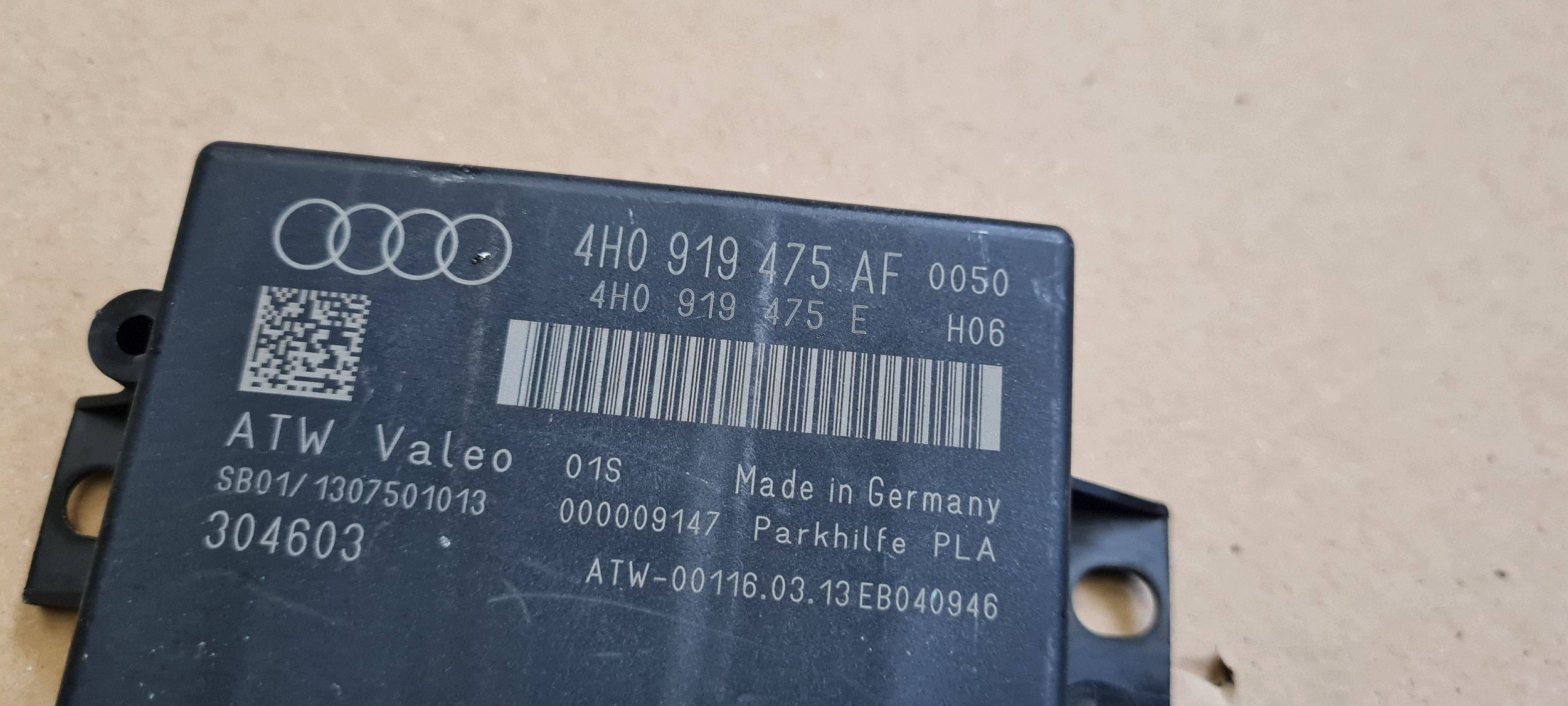 A7 4G modulo Centralina PDC parcheggio 6X 4H0919475AF A6 C7 4G S6
