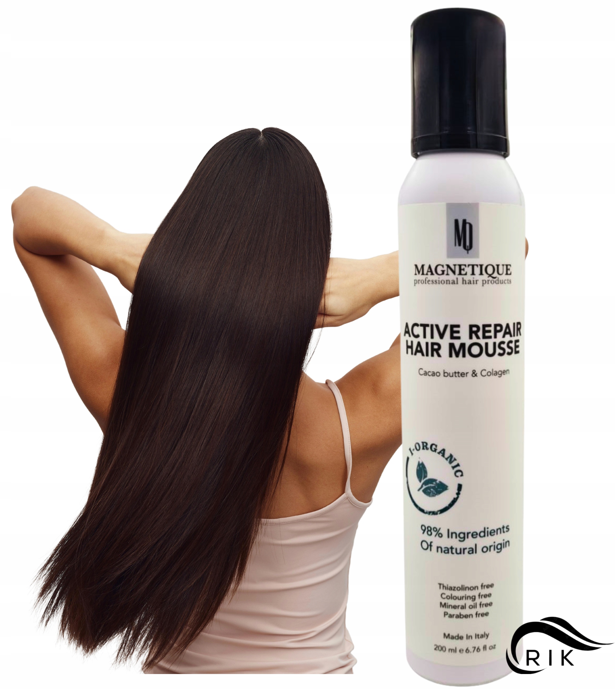 Magnetique Pianka regenerująca do włosów Active Repair z kolagenem 200 ml