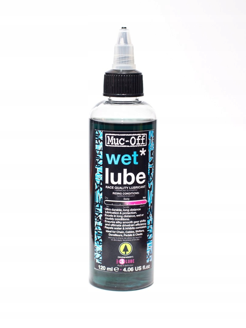 

Olej do łańcucha Muc-Off Bio Wet Lube 120ml