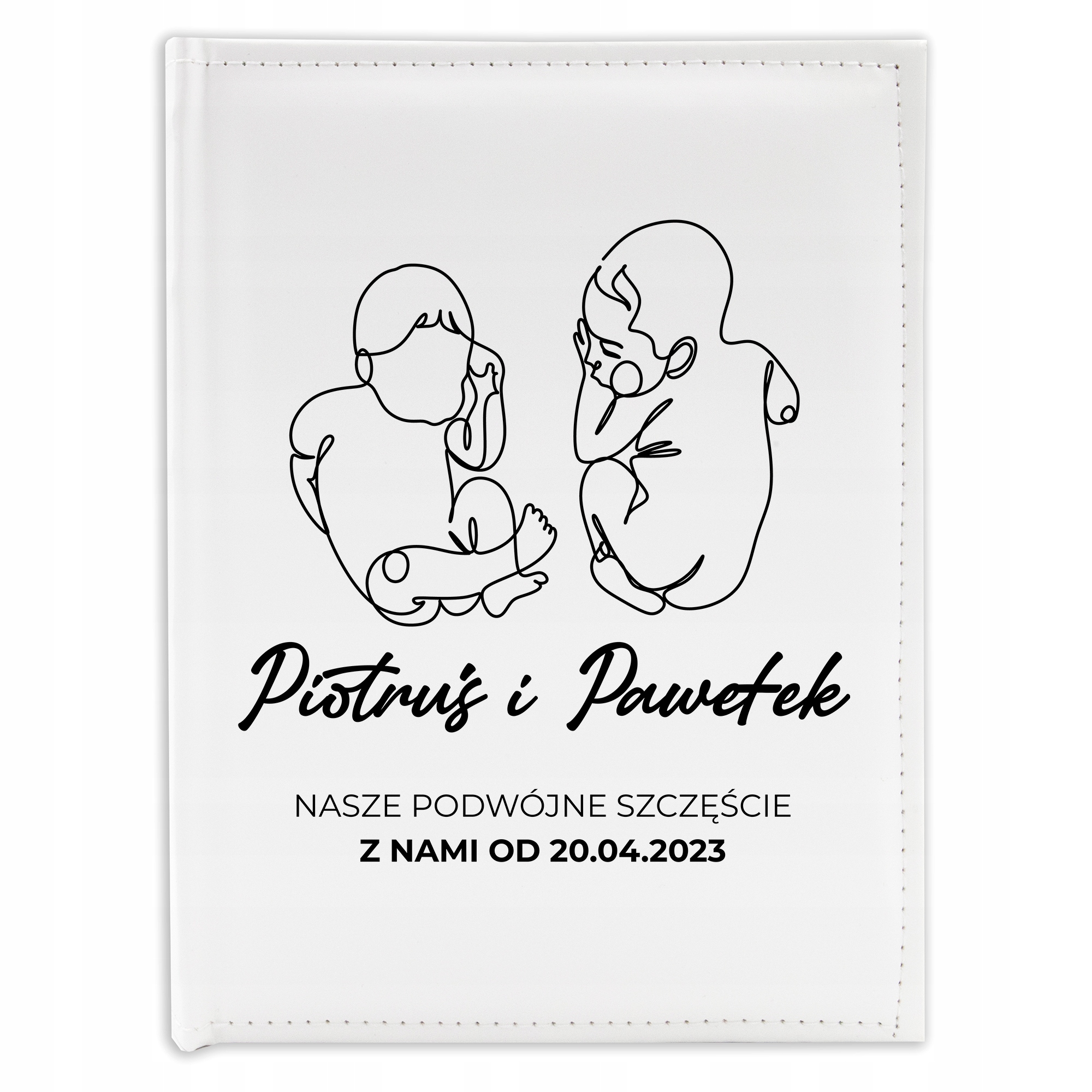 Album Dárek Na Křtiny Pro Dvojčata Jméno Vzory