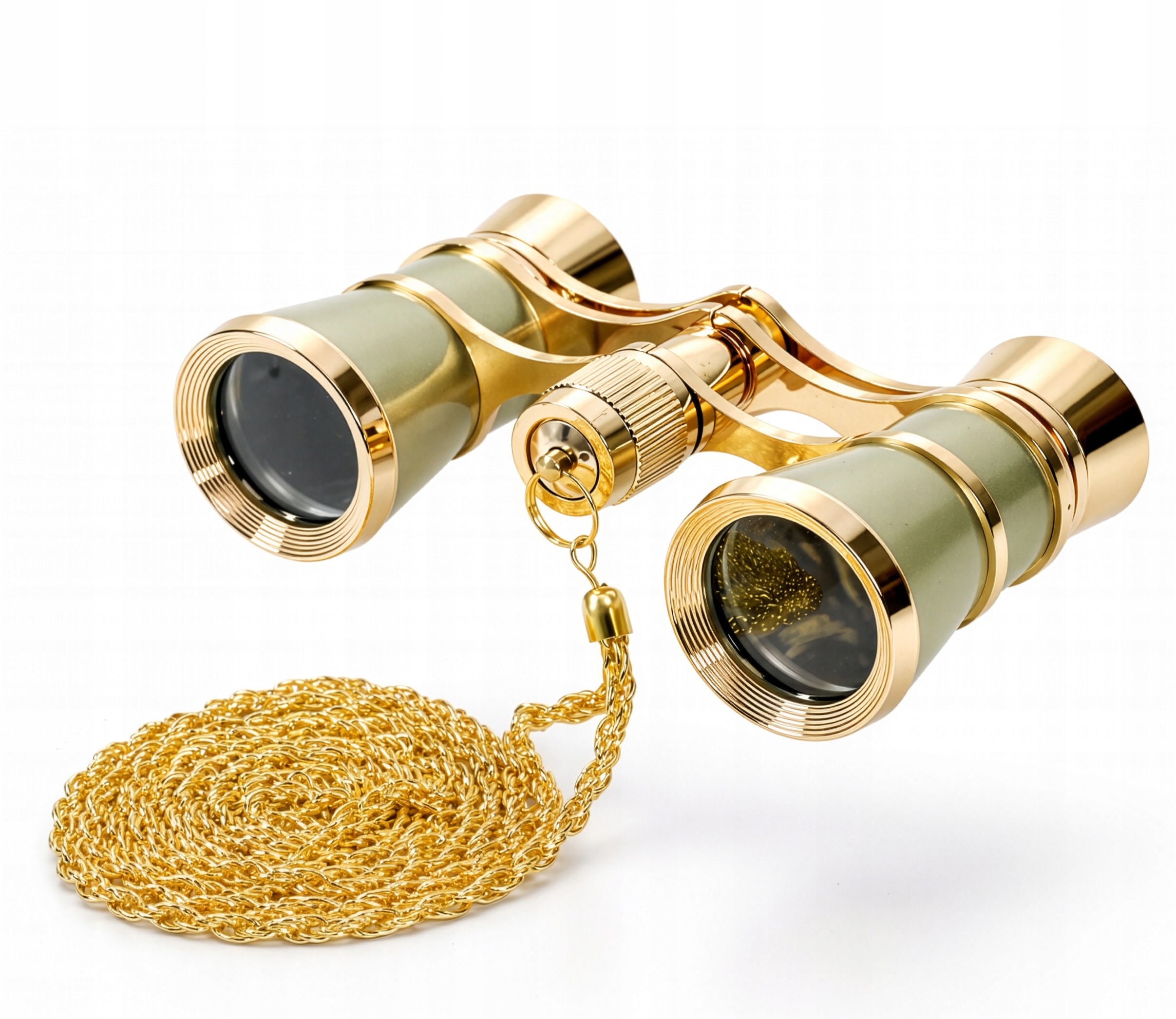 Divadelní Dalekohled 3X25 Opera Vintage Retro S Řetízkem Pouzdro