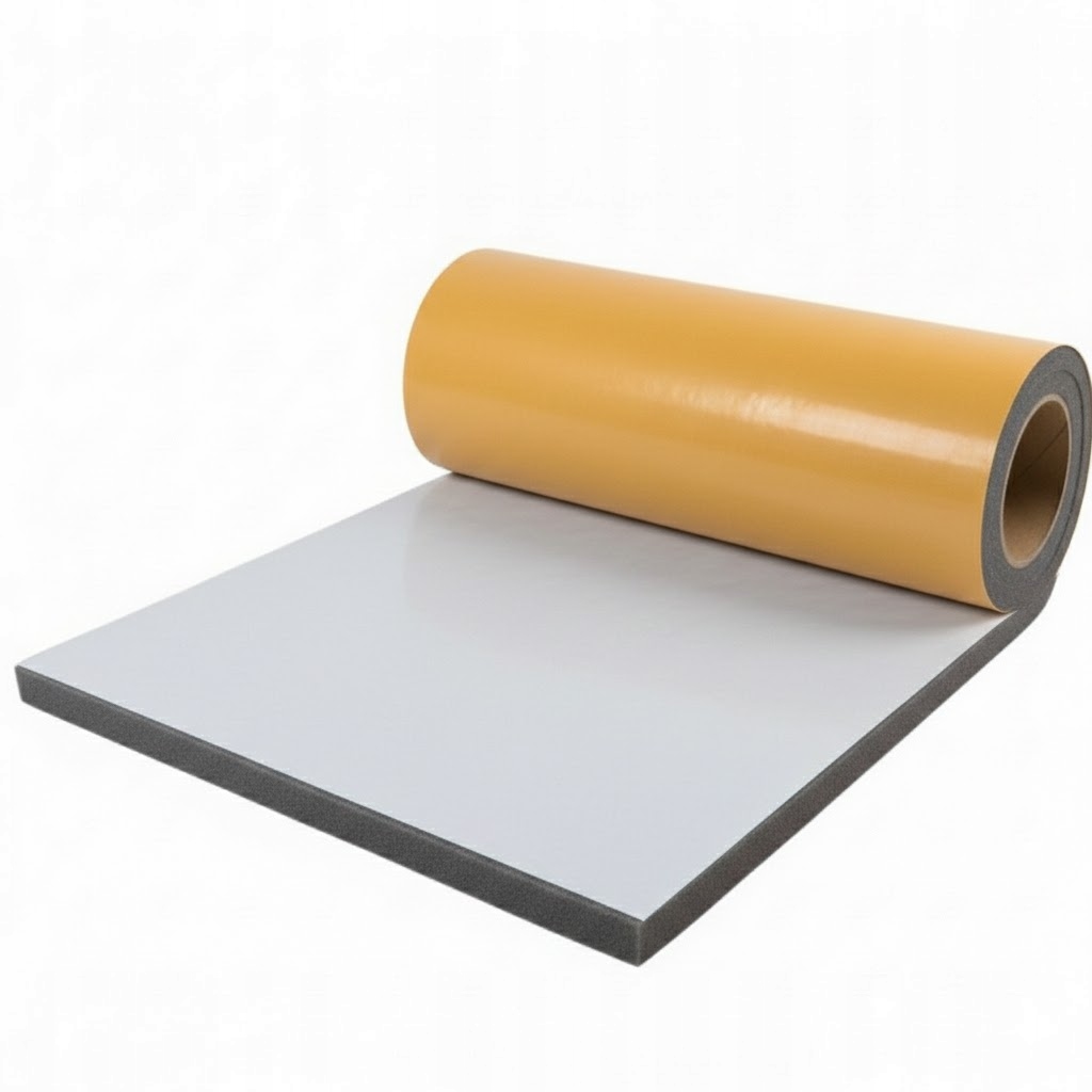 Akustická tlumící pěnová podložka s lepidlem 20 mm 100 x 200 cm