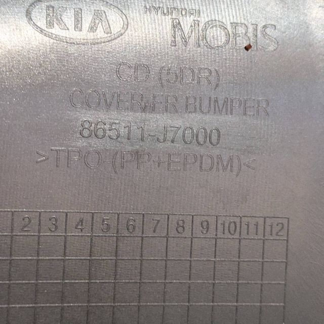 front bumper front KIA CEED III 17- NR.Z9407