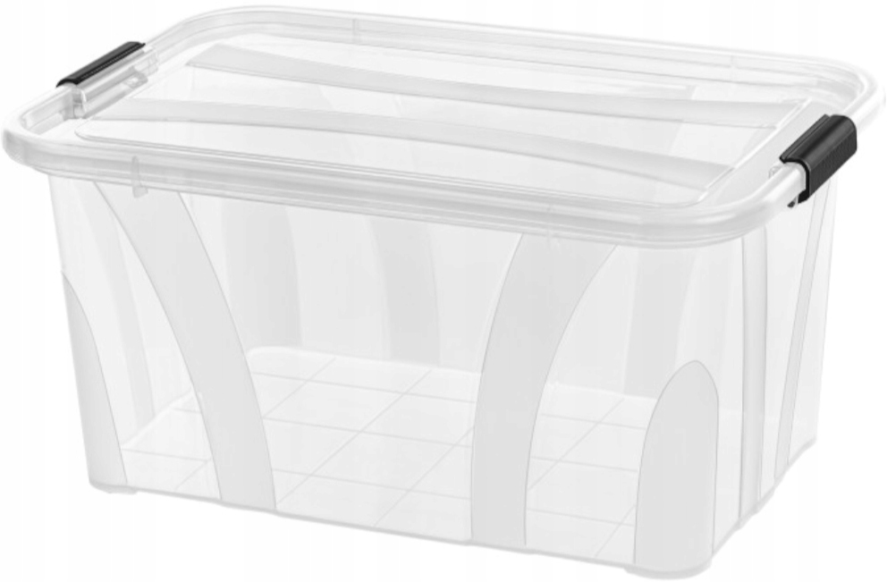 

Pojemnik Pudło Maxi Box z pokrywą 14L bezbarwny