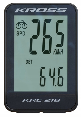 

Licznik Rowerowy Przewodowy Kross Krc 218 Czarny