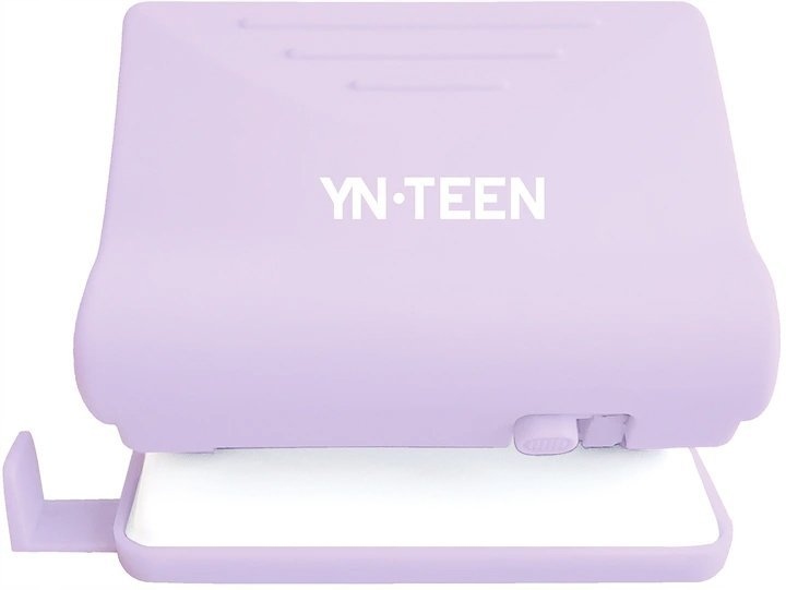 DZIURKACZ BIUROWY DUŻY PASTELOWY YN TEEN INTERDRUK FIOLETOWY (96115)