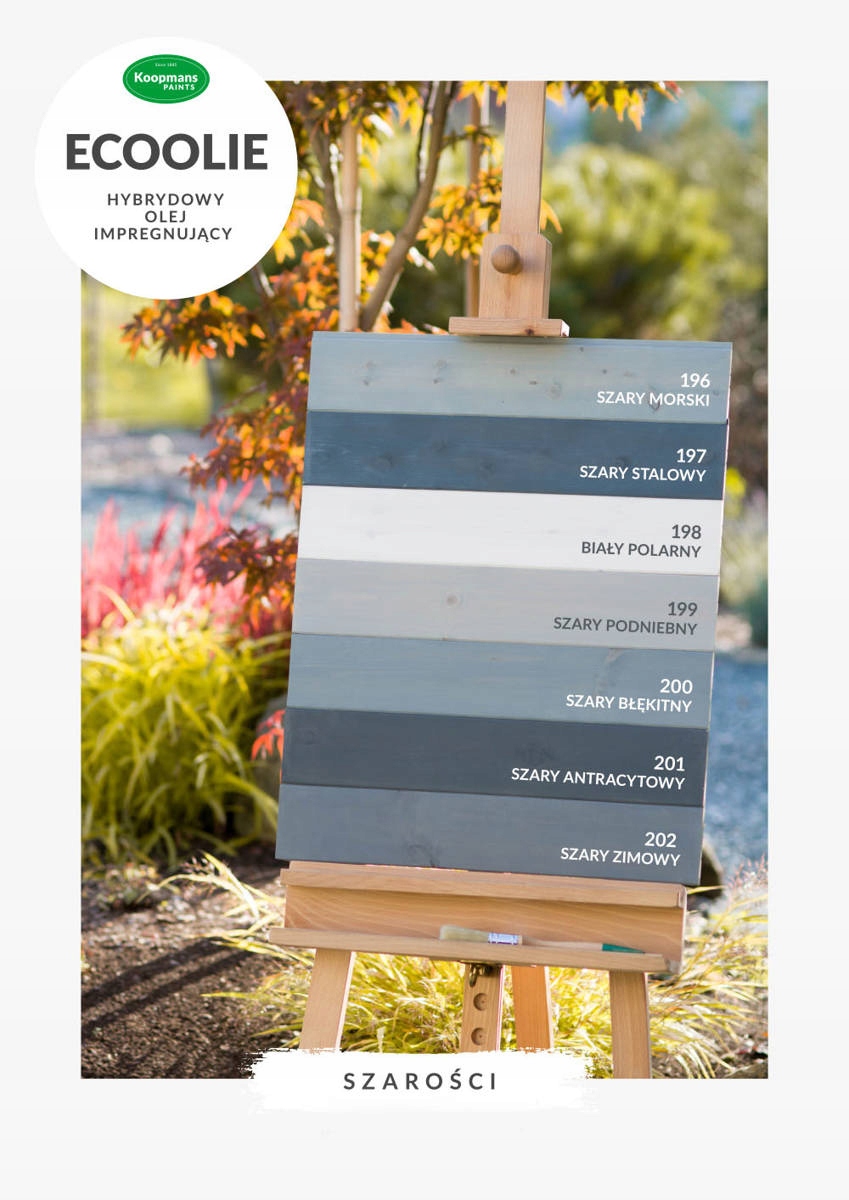 Olej do tarasu Koopmans ECOOLIE dąb dębowy 2,5L Marka Koompans