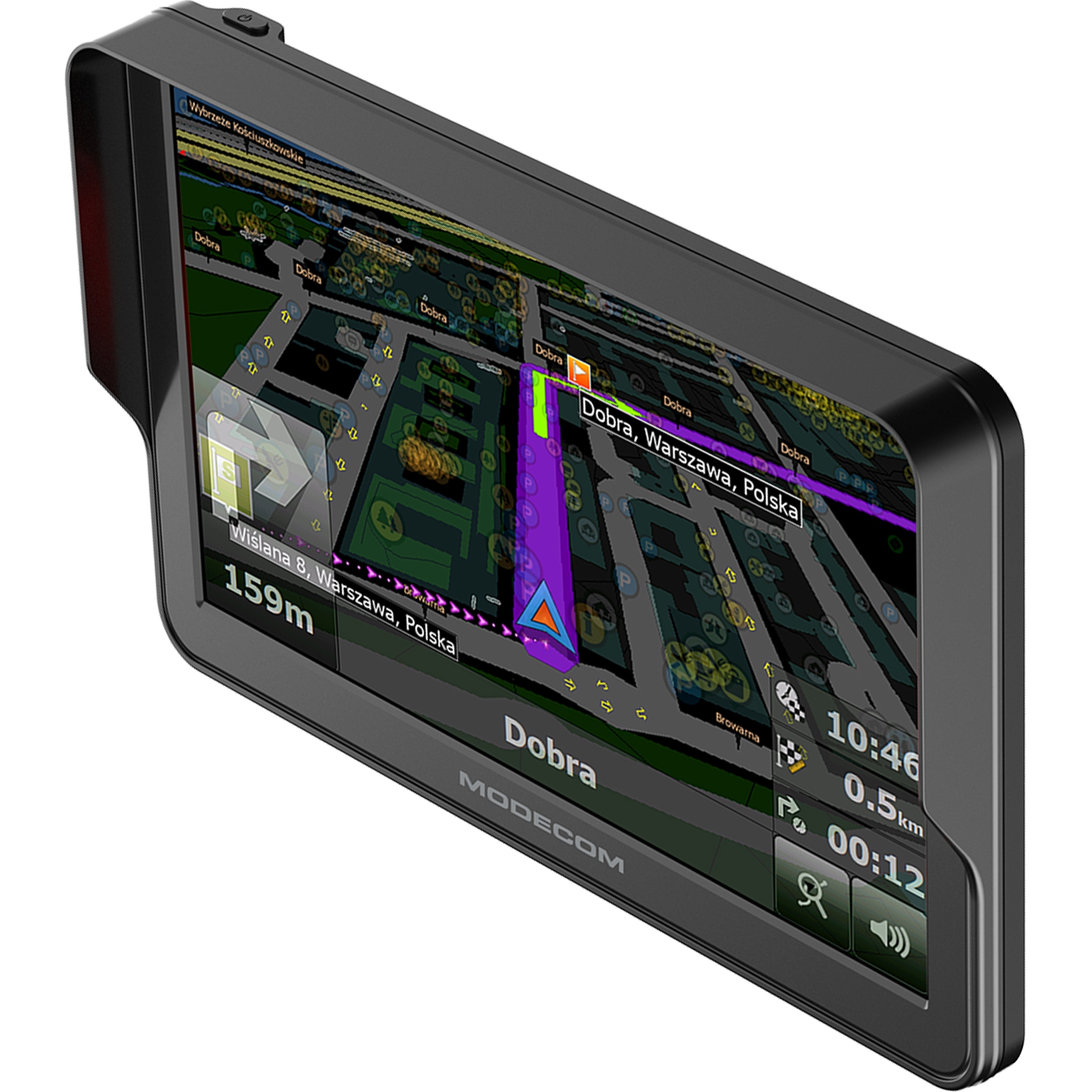 7-palcová navigácia Modecom CX 7.3 pre osobné automobily Tir Bus Usb-c