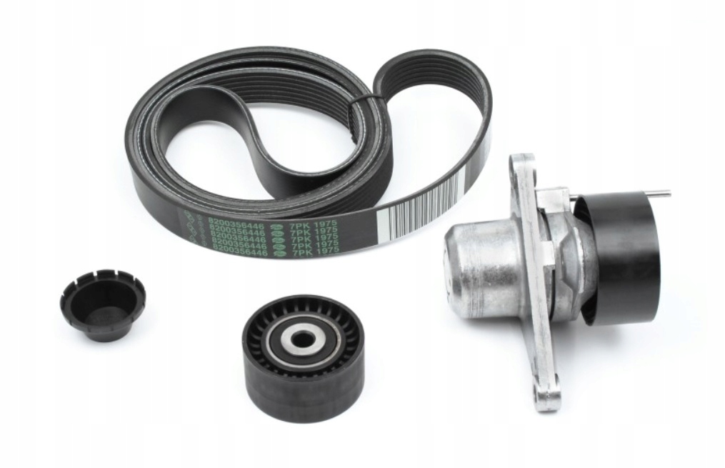 7701476645 - Ремінь 7pk1973 натяжний ролик RENAULT LAGUNA 2.0 dCi