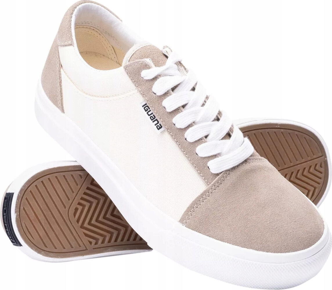 Dámské Městské Semišové Tenisky Iguana Osky V Béžové Barvě Velikost 38