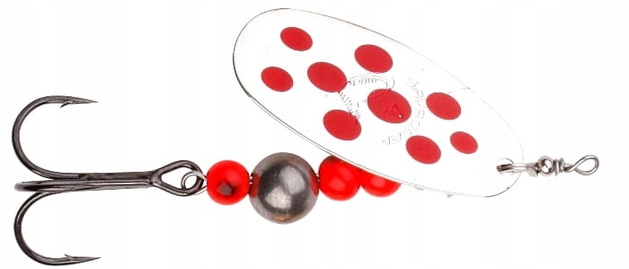 Obrotówka Savage Gear Caviar Spinner #2 6g 04-Fluo Orange&Silver