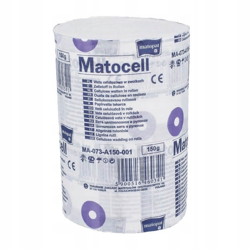 

Lignina w zwoju Matocell, wata celulozowa 150g