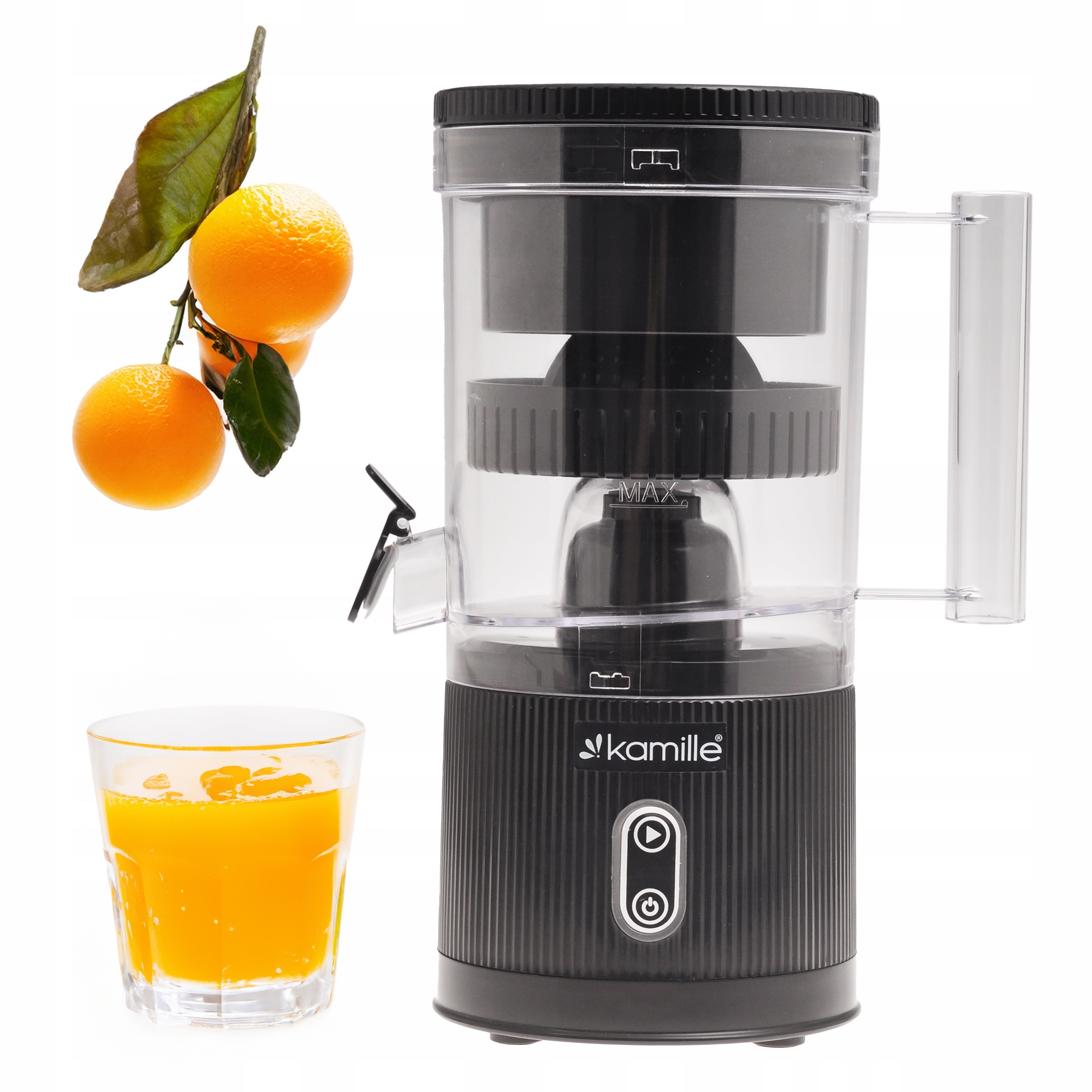 Lis na citrusy Kamille KM6735 černý 80 W