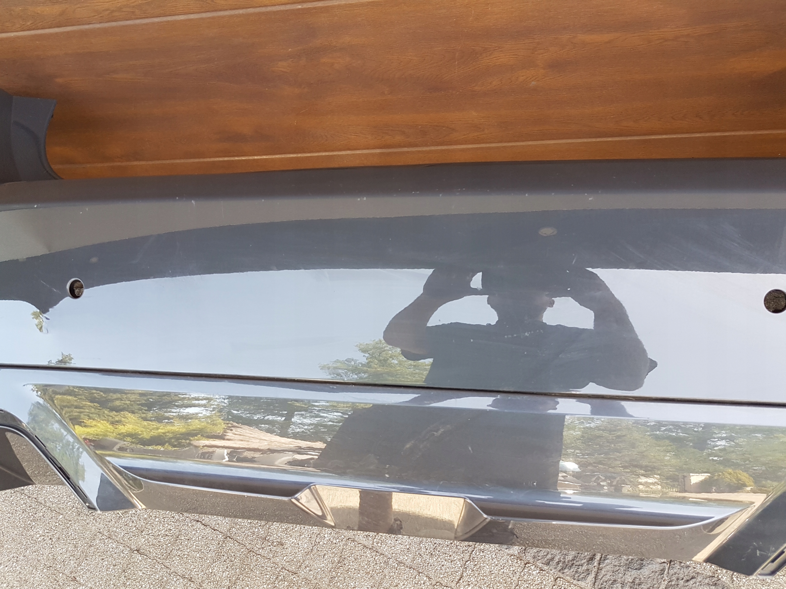 bumper rear BMW G26 m-packet