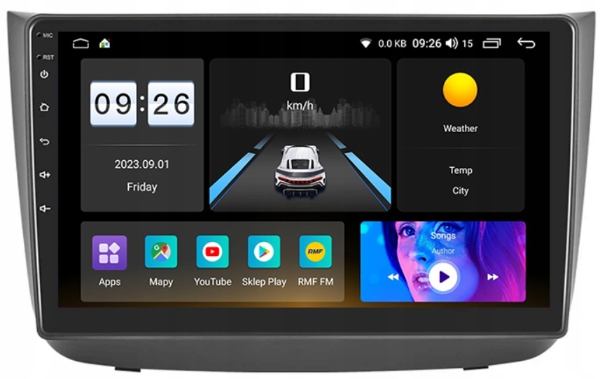 Camecho Android 13 Pre Mercedes VITO/VIANO/R350/W203