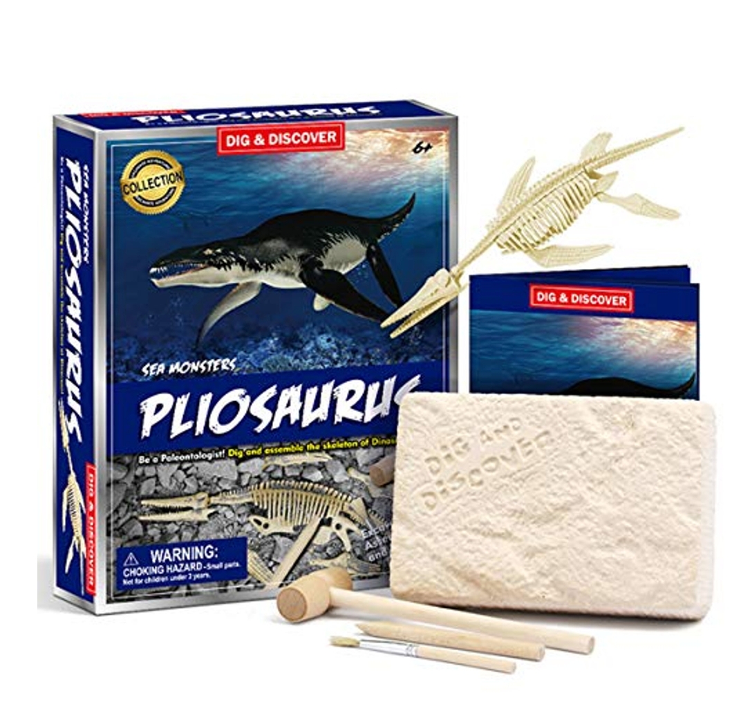 

Pliozaur Dinozaur Wykopalisko Kreatywna zabawka 3D