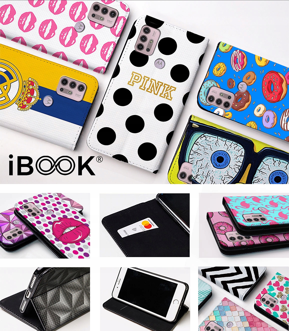 ETUI NAJŁADNIEJSZE DO MOTOROLA MOTO G10 G30 WZORY Marka Inna