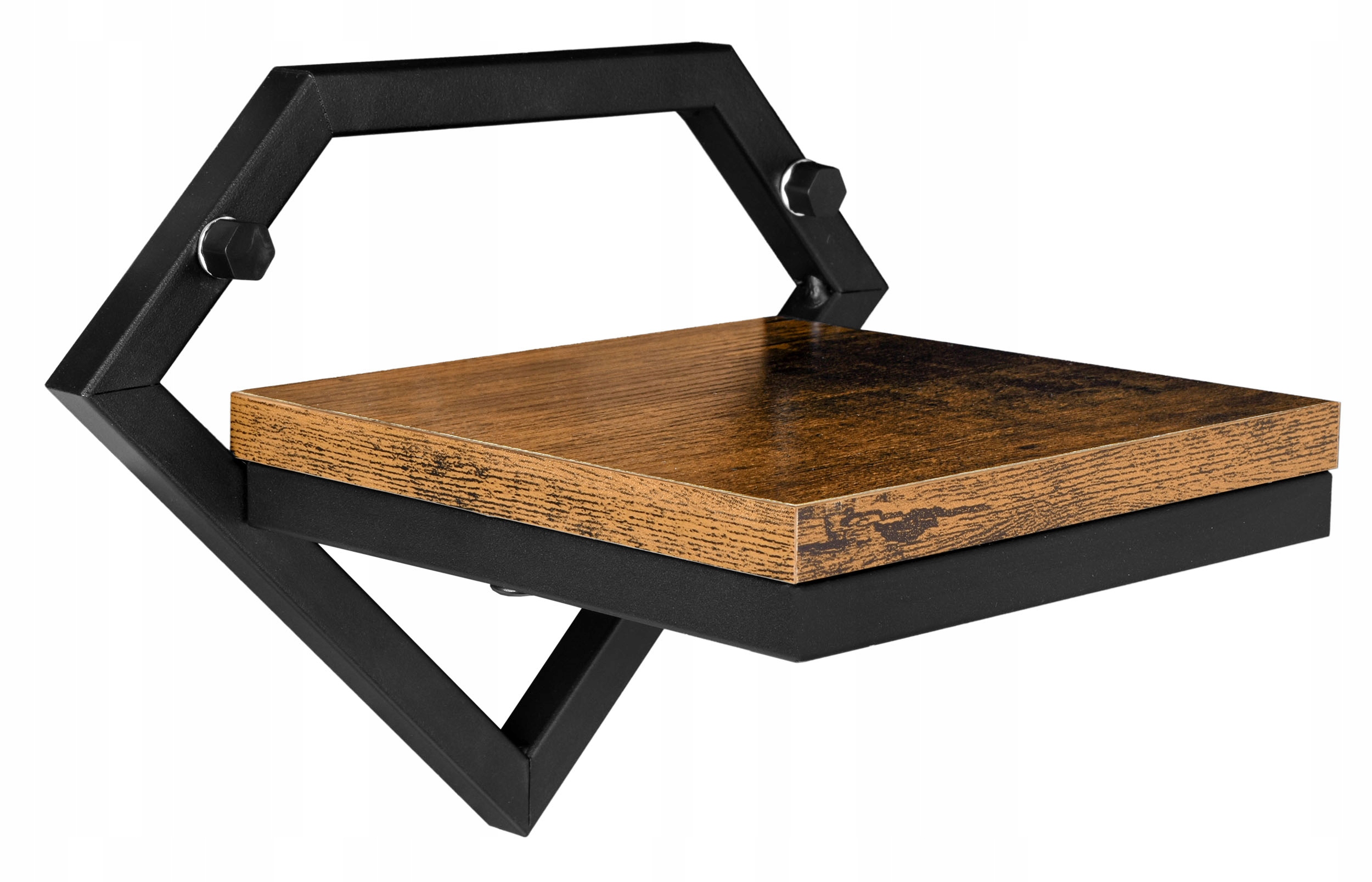 KWIETNIK NA ŚCIANĘ ŚCIENNY WISZĄCY LOFTOWY PÓŁKA NA KWIATY DONICZKI METAL Marka eHokery