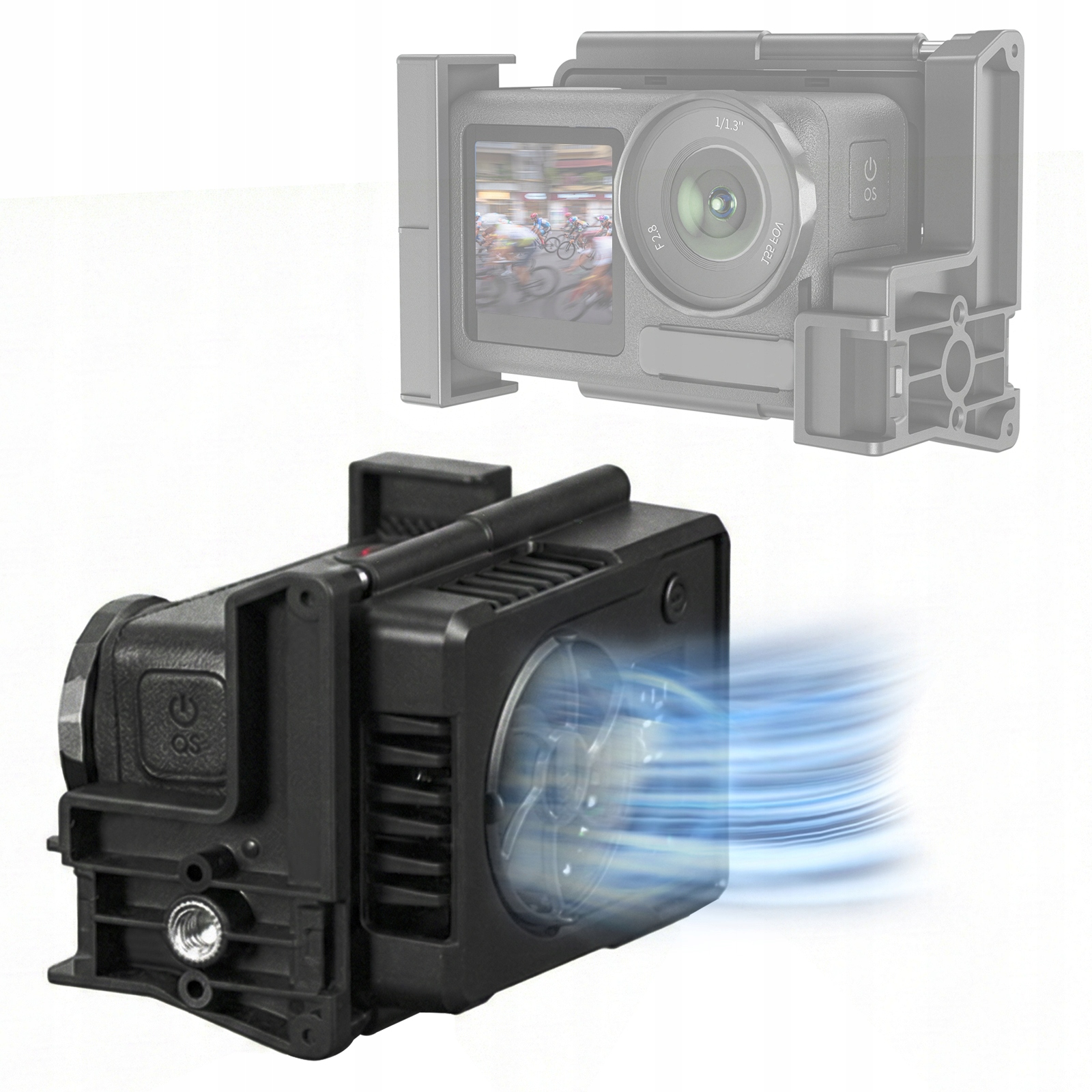 Wentylator Chłodzący do Dji Osmo Action 6/5 Pro/4/3 Kamera System Chłodzenia