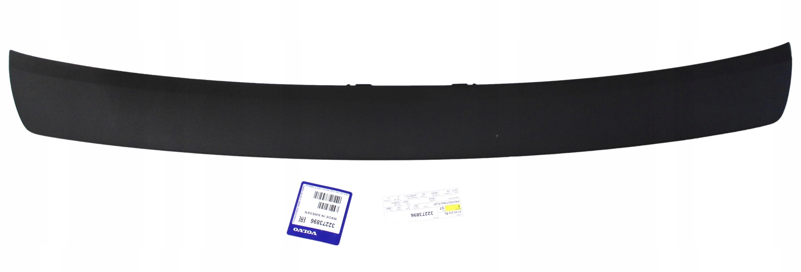 Volvo C40 XC40 spodní lišta spoilerová krytka předního nárazníku Oe