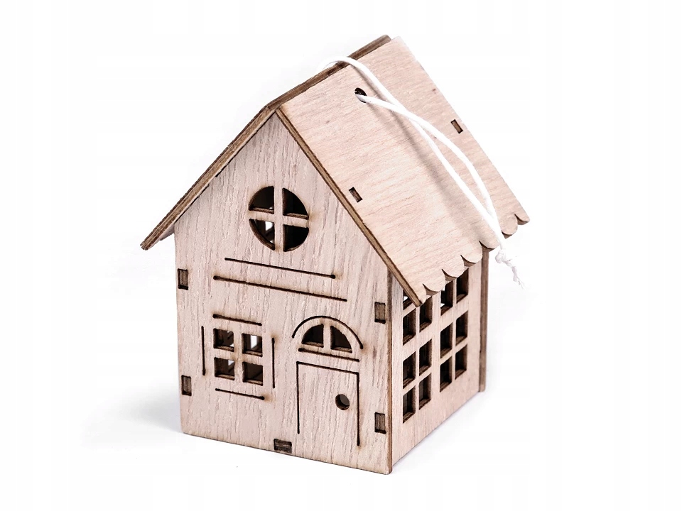 

Domki Drewniane Świąteczne Ozdobne Domek 2 Sztuki