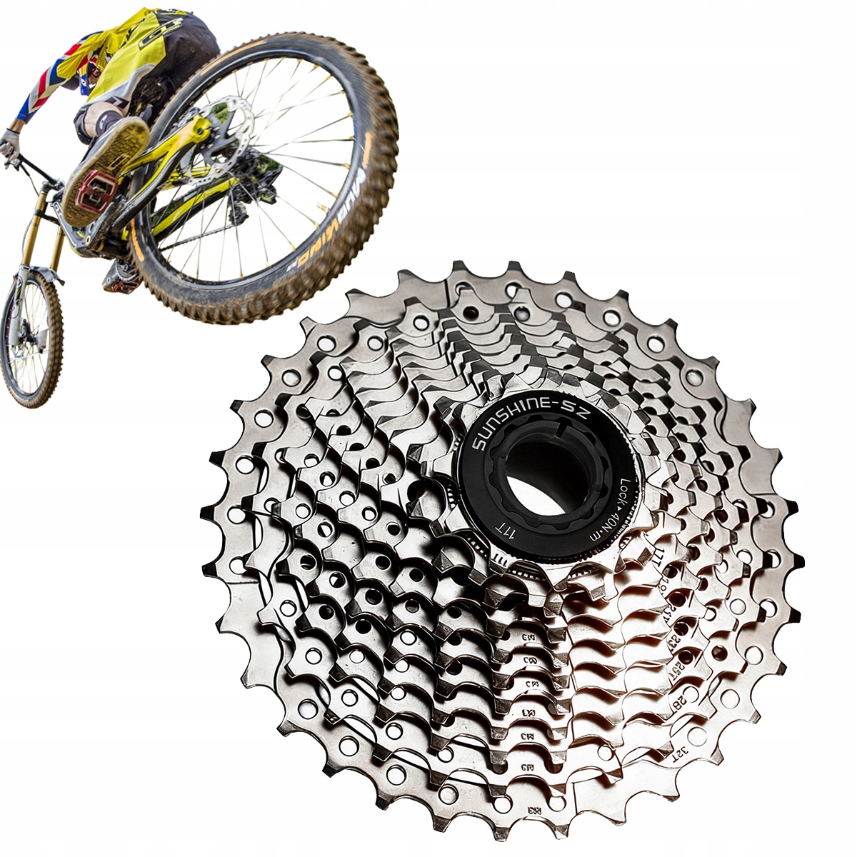 Kaseta 11-36T 10-RZĘDOWA do Łańcuch Mtb Hg-x