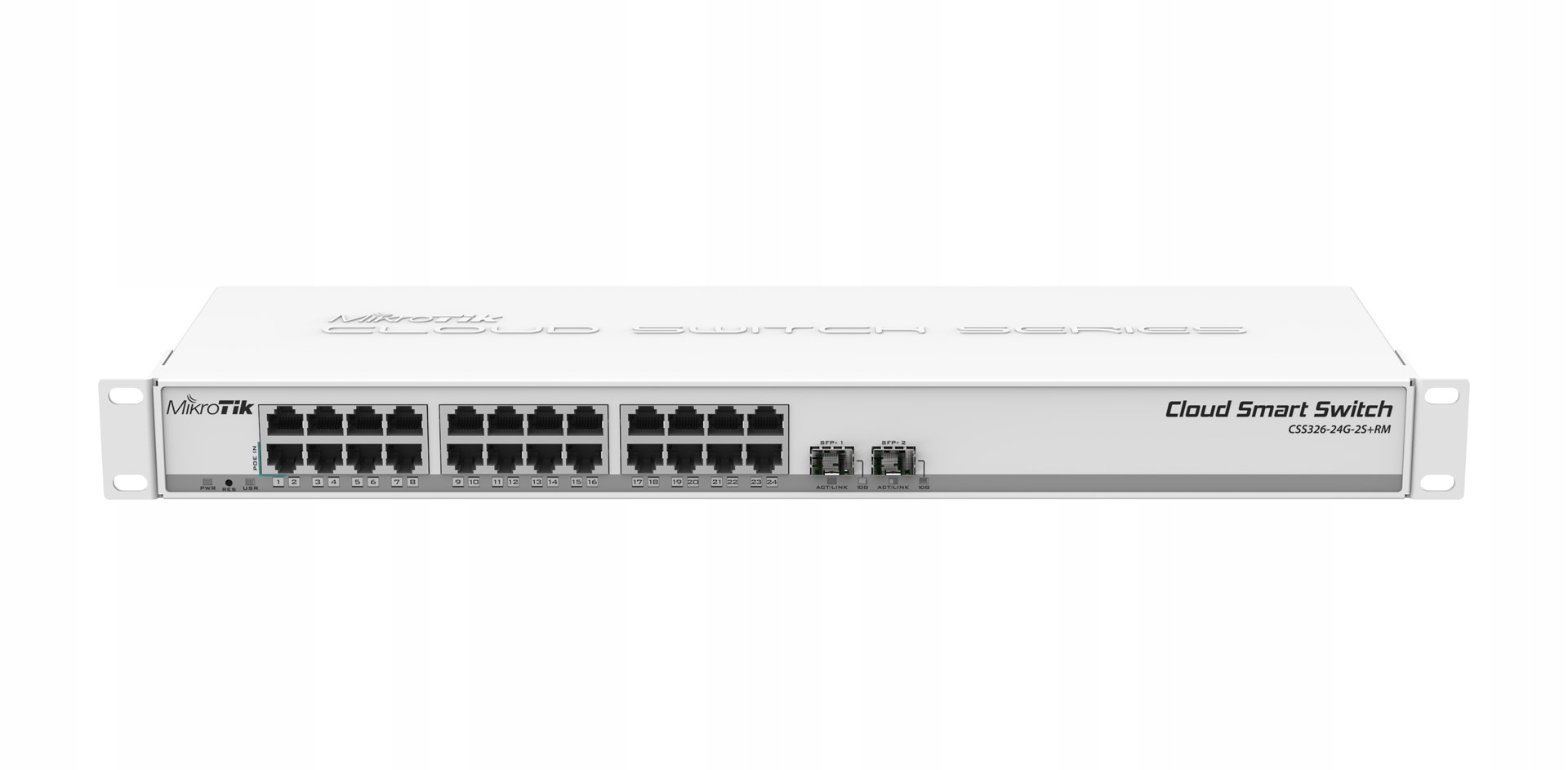 Switch Mikrotik CSS326-24G-2S Rm Spravovaný Gig/10G