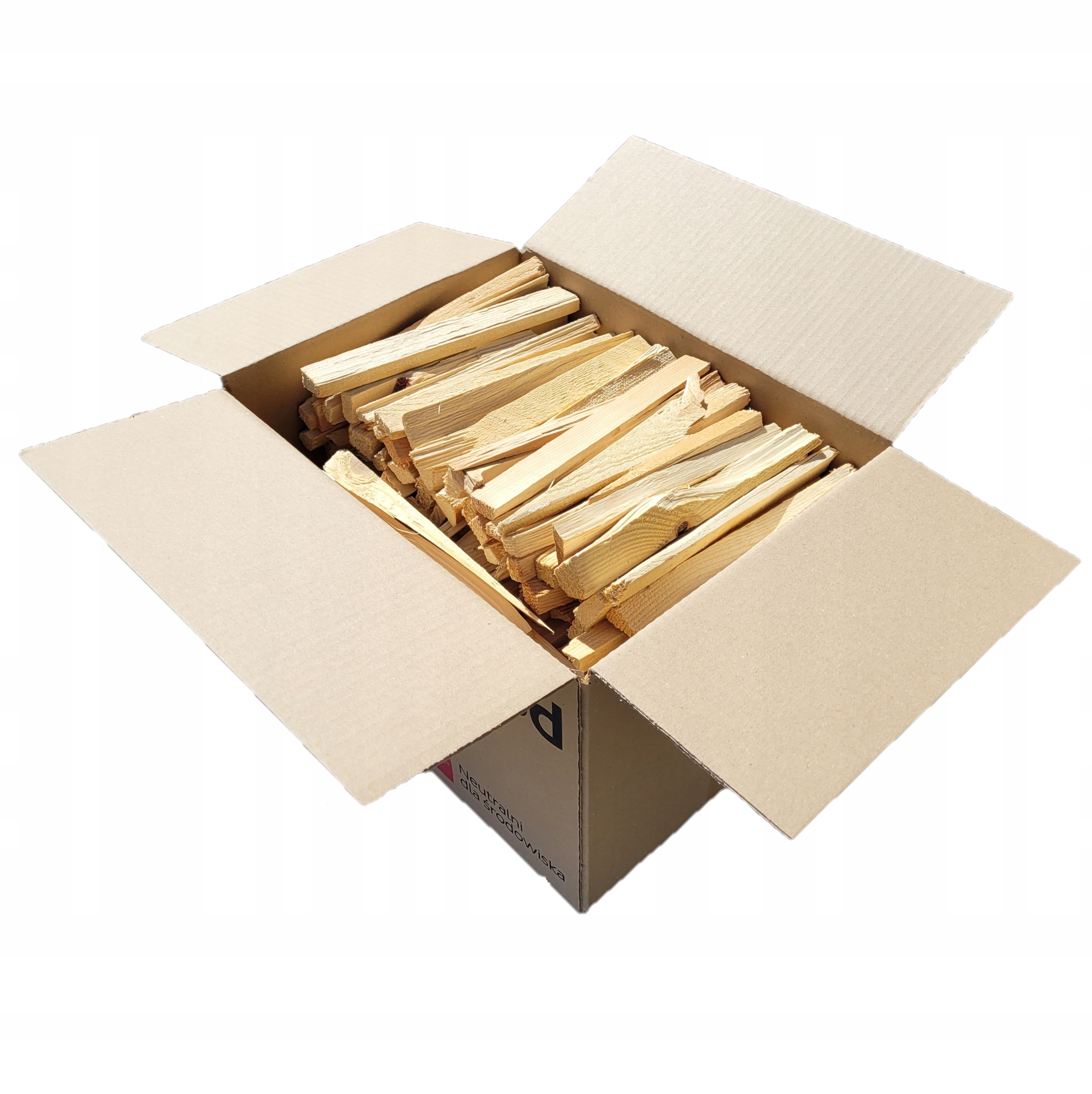 Rozpałka do kominka grilla pieca ekologiczna suche drewno rozpałkowe 1 kg