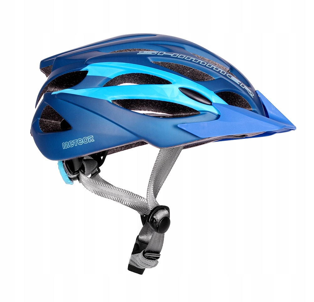 Kask Rowerowy Regulowany Meteor Shimmer INmold Tech wentylacja L 58-61cm