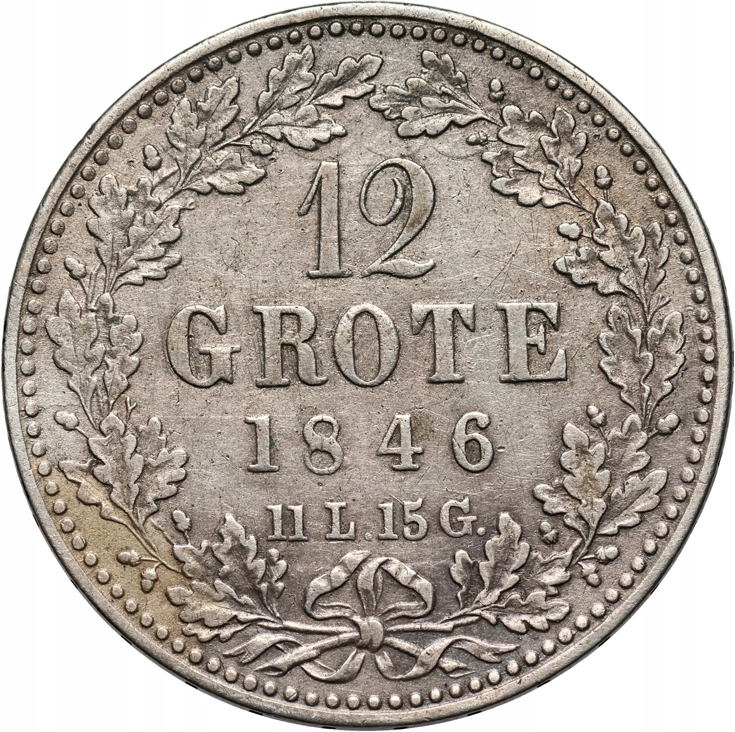 Niemcy, Brema, 12 grote 1846