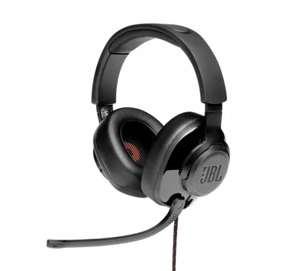 Słuchawki przewodowe z mikrofonem Jbl Quantum 300 Nauszne Czarne